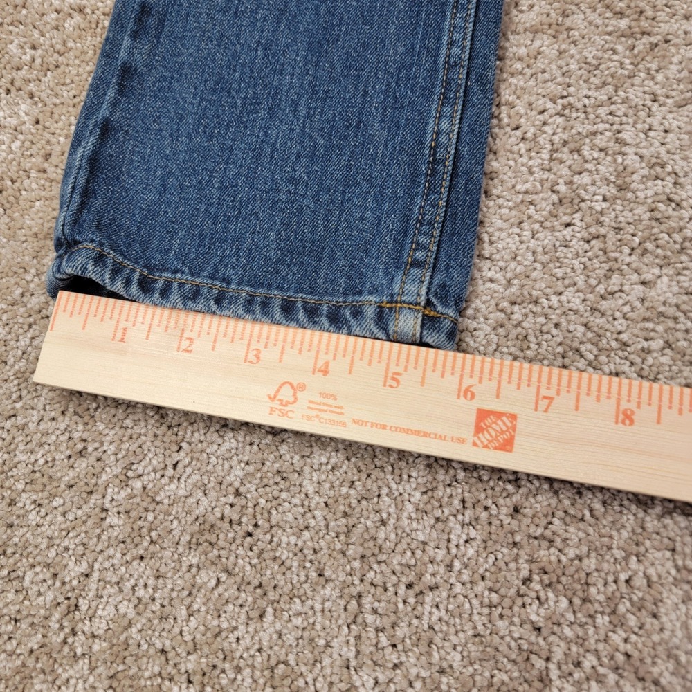 Lands' End Classic Jeans Denim Blue Everyday Casual Comfort Size 8‎ - Picture 2 of 6